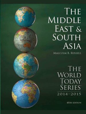 cover image of The Middle East and South Asia 2014